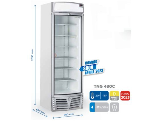Armadio refrigerato negativo mod. TNG 480C.